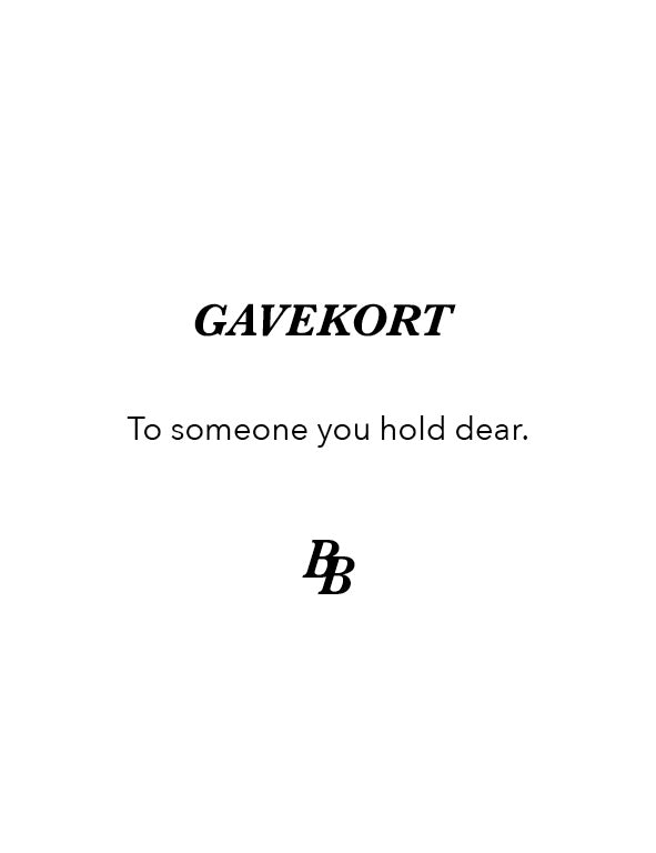 ByBendixen, gift card