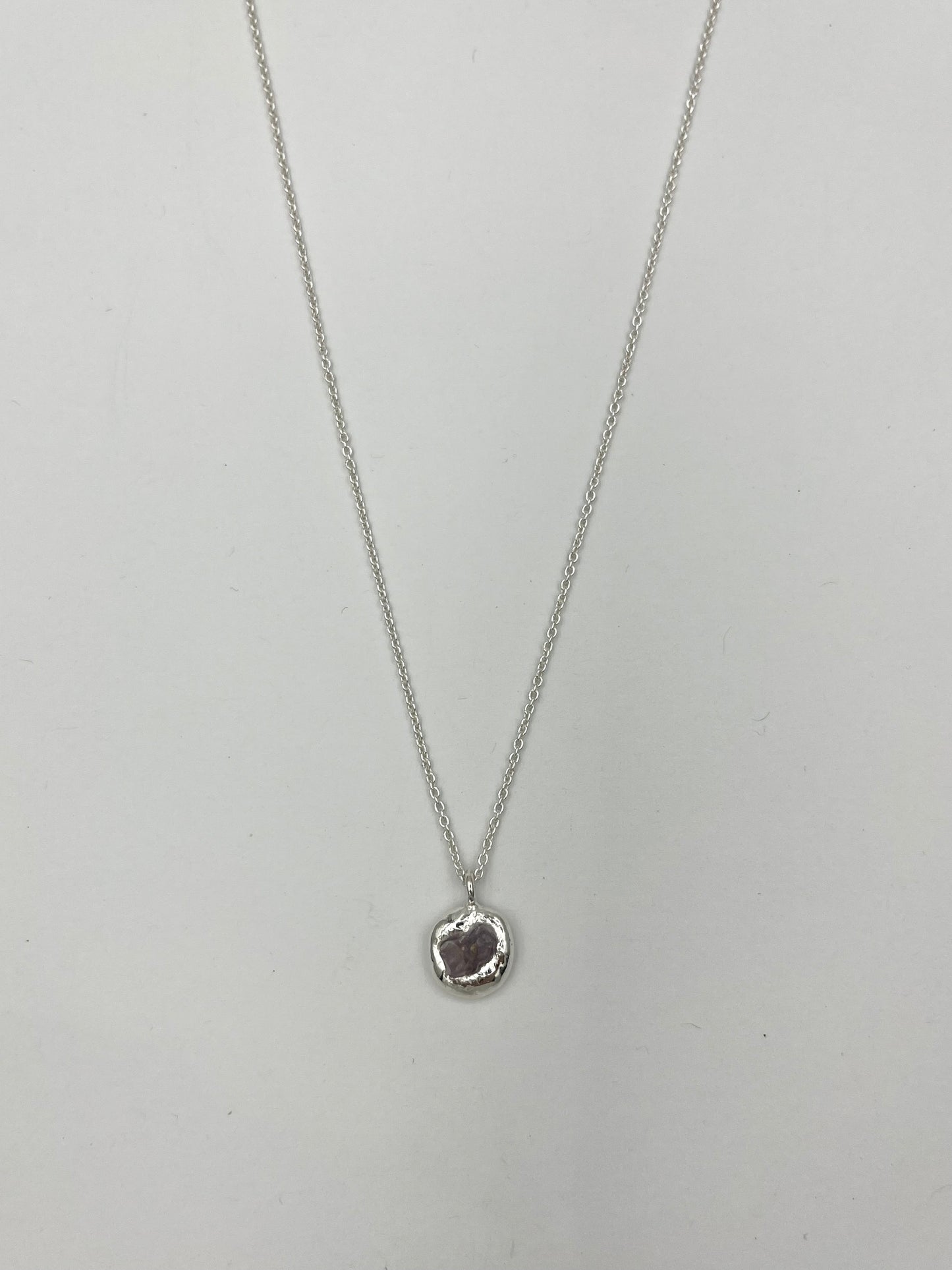 SAFIR, light rose neckalce