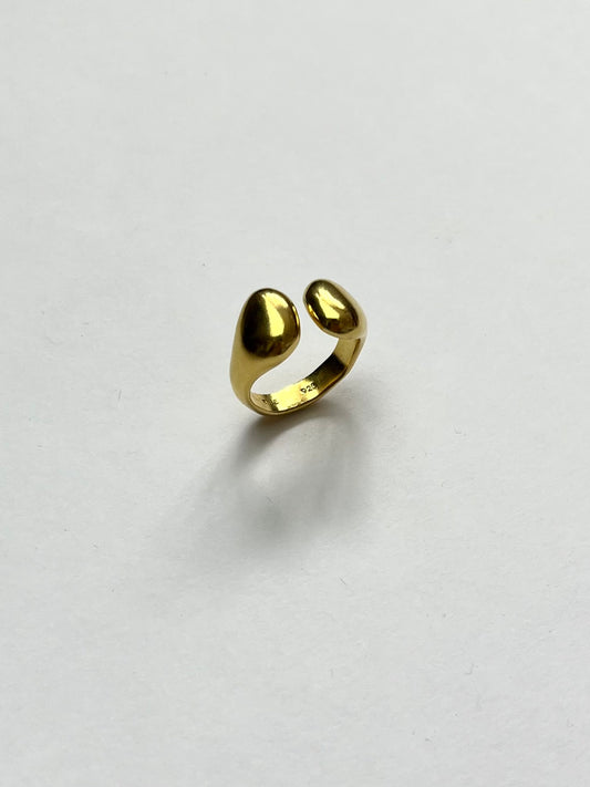 SAND ring, goldplate sale