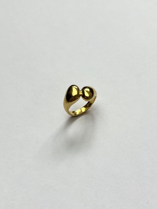 SKÆR ring, goldplate sale