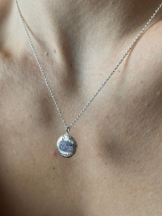 SAFIR, light purple necklace