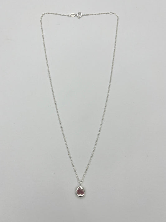 SAFIR, light rose necklace
