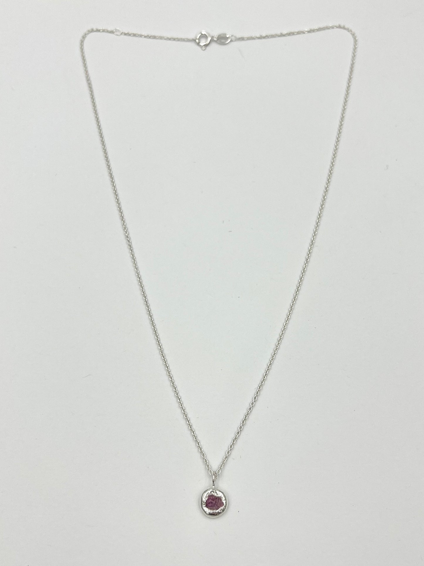 SAFIR, lys rosa halskæde